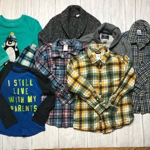 6T boys 7 pieces winter spring fall lot